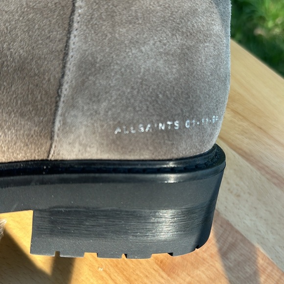 New ALL SAINTS Dusty Cap Toe Combat Boot - Picture 6 of 9